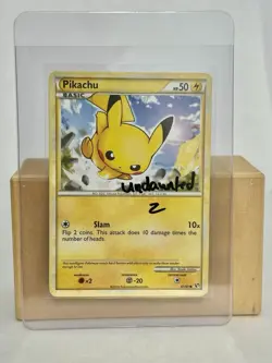 Pokemon TCG Pichu & Pikachu 3 Card Lot - Arceus, Stormfront, Undaunted - Image 4