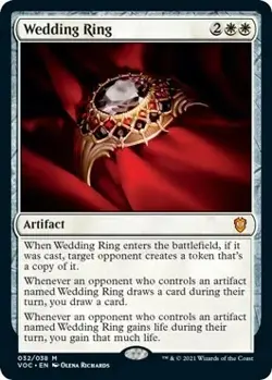 Magic The Gathering MTG WEDDING RING Innistrad: Crimson Vow NM Near Mint - Image 1