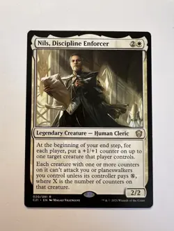 Nils, Discipline Enforcer - MTG Commander 2021 - NM - Image 1