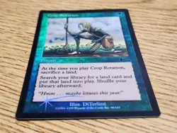 Magic The Gathering MTG Crop Rotation Urza's Legacy FOIL MP - Image 2