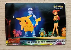 Pokemon Topps The Battle of Champions Pikachu Mewtwo Strikes Back #25 - Image 1