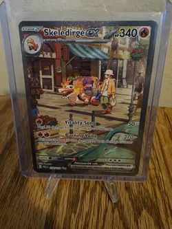 Pokemon Paldea Evolved Skeledirge ex 258/193 - Image 1