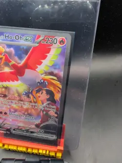 2025 Pokemon ETHAN'S Ho-Oh EX Special ILL Rare 230/182: Destined Rivals - Holo - Image 4
