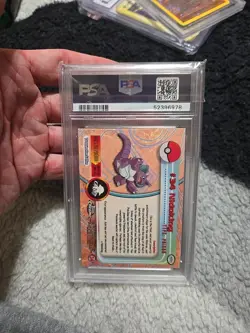 Pokemon Nidoking 2000 Topps Chrome Spectra PSA 10 Gem Mint - Image 2
