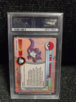PSA 10 2000 Pokemon Game Topps Chrome Nidoking Spectra TV Rare Base Series 1GEM - Image 2