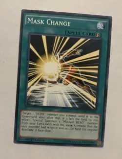 Yugioh! Mask Change - SDHS-EN022 - Common - 1st Edition - Image 2
