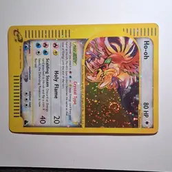 Pokemon TCG Ho-oh Skyridge 149/144 Secret Rare Holo 80 HP English Card - Image 2