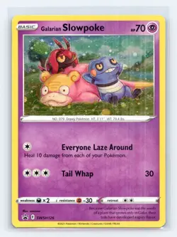 Galarian Slowpoke - Promo SWSH: Sword & Shield Promo Cards SWSH126 NM - Image 1