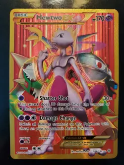 Mewtwo EX 164/162 Holo Full Art Secret Rare Pokemon TCG XY Breakthrough Card NM - Image 2