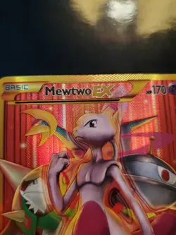 Mewtwo EX 164/162 Holo Full Art Secret Rare Pokemon TCG XY Breakthrough Card NM - Image 4
