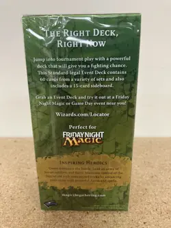 2013 Magic The Gathering MTG Event Deck Theros 60 Card Deck - New And Sealed - Image 2