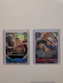 ONE PIECE TCG | LUFFY TREASURE RARE - OP-13 | LUFFY ALT ART - OP-14 | CARD LOT - Image 1