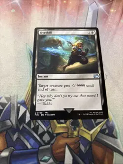 Overkill U 0109 - Final Fantasy MTG Magic The Gathering (Regular) - Image 1