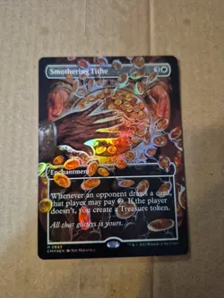 Smothering Tithe (Borderless) Commander Masters Foil - Image 1