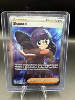 Pokemon TCG Trainer Shauntal Ultra Rare Card #243/182 Paradox Rift - Image 1