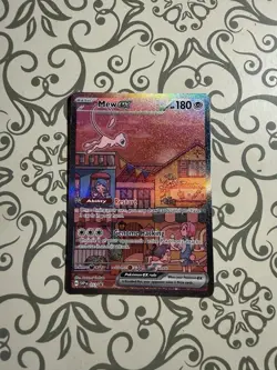 Pokemon Mew EX 053 Scarlet Violet 151 Black Star Promo - Image 1