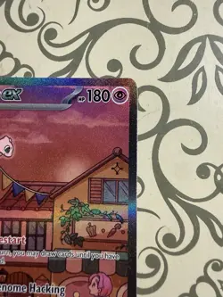 Pokemon Mew EX 053 Scarlet Violet 151 Black Star Promo - Image 3