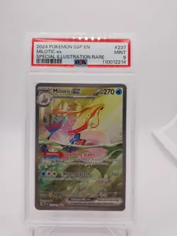 2024 Pokemon TCG Milotic EX #237/191 Special Illustration Rare PSA 9 SIR - Image 1