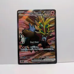 Pokemon Gouging Fire ex 188/162 SV05: Temporal Forces Ultra Rare Ancient Holo - Image 1