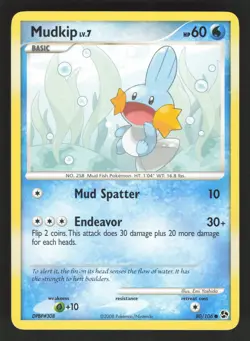 Mudkip 80/106 Pokemon TCG Great Encounters LP - Image 1