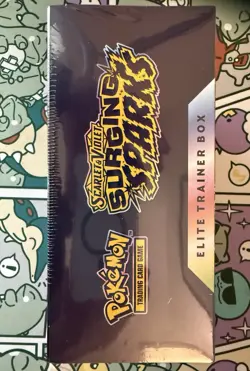 Pokemon TCG Surging Sparks ETB Elite Trainer Box FACTORY SEALED NEW - Image 5
