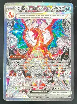 2023 Pokemon SV Obsidian Flames - OBF EN #223/197 Charizard ex - Image 1