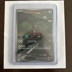 Pokemon 2025 Destined Rivals #204/182 Kangaskhan Illustration Rare Holo - Image 1
