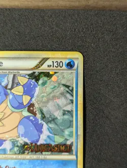 Pokemon TCG HGSS Unleashed Blastoise Prerelease Holo Stamped 13/95 NM - Image 3