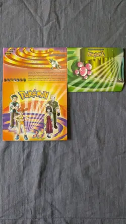 Vintage 2000 Pokemon Gym Heroes Booster Box For Display CARDBOARD ONLY - Image 2