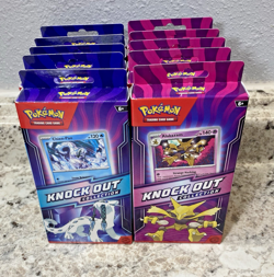 LOT OF 10 Pokemon Knockout Collection Alakazam & Chien-Pao 2025 Sealed Box - Image 1
