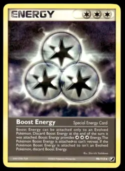Pokemon TCG Unseen Forces #98/115 Boost Energy LP - Image 1