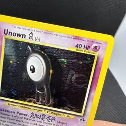 Pokemon Unown TCG Neo Discovery 14/75 Holo 1st Edition - NM w/ Swirl 💫 - Image 5