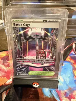 Battle Cage 116/094 - Ultra Rare - Phantasmal Flames - Pokemon TCG Pack Fresh NM - Image 1