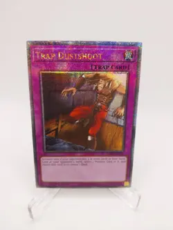 Yu-Gi-Oh Trap Dustshoot Quarter Century Secret Rare 1st Edition - Image 1