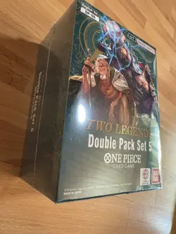 Box Display 8x One Piece Double Pack Set vol.5 DP-05 (OP-08 ENG) BANDAI NEU OVP - Image 2