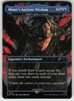 Mimir's Ancient Wisdom - Teferi's Ageless Insight R Secret Lair Drop Series 2214 - Image 1