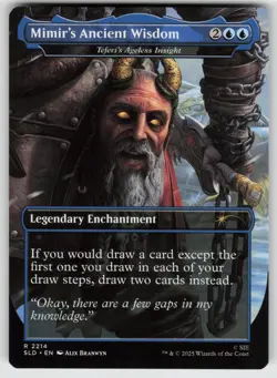 Mimir's Ancient Wisdom - Teferi's Ageless Insight R Secret Lair Drop Series 2214 - Image 2