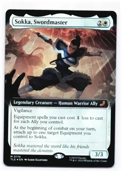 Sokka, Swordmaster (Extended Art) M Avatar 174 NM - Image 1