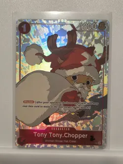 One Piece TCG Tony Tony Chopper ST01-006 (Gift Collection 2023) Promo NM Santa - Image 4