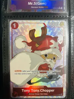 Tony Tony.Chopper (Gift Collection 2023) ST01-006 One Piece Promo NM Santa - Image 3