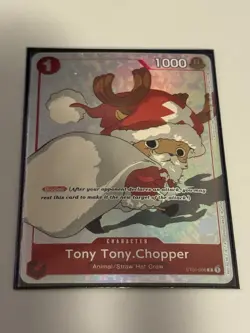 Tony Tony.Chopper (Gift Collection 2023) ST01-006 One Piece Promo NM Santa - Image 1