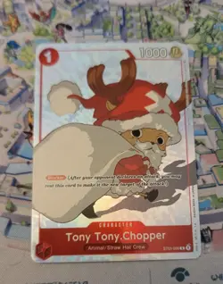 Tony Tony.Chopper (Gift Collection 2023) ST01-006 One Piece Promo NM Santa - Image 1