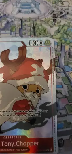 Tony Tony.Chopper (Gift Collection 2023) ST01-006 One Piece Promo NM Santa - Image 3