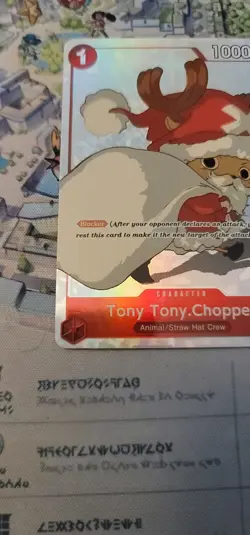 Tony Tony.Chopper (Gift Collection 2023) ST01-006 One Piece Promo NM Santa - Image 5