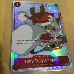 Tony Tony.Chopper (Gift Collection 2023) ST01-006 One Piece Promo NM Santa - Image 1