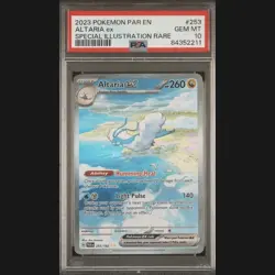 PSA 10 2023 Pokemon Altaria ex SIR 253/182 Paradox Rift GEM MINT 🔥 - Image 1