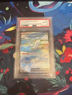 2023 Pokemon Paradox Rift ALTARIA EX 253/182 SIR TCG HOLO GRADED PSA 10 - Image 1