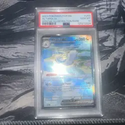 POKEMON PSA 10 2023 SV Paradox Rift Altaria ex 253/182 SIR *9323 - Image 1