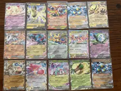 15 ALL ULTRA RARE Pokemon Cards Lot (Vs & ex) No Duplicates No Bulk Near Mint - Image 1