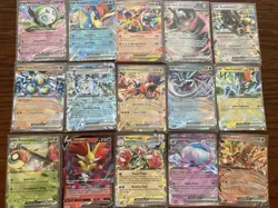 15 ALL ULTRA RARE Pokemon Cards Lot (Vs & ex) No Duplicates No Bulk Near Mint - Image 1